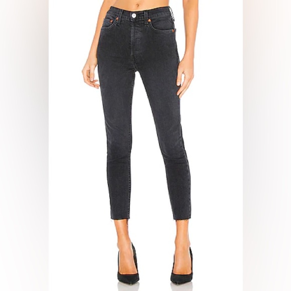 Originals High Rise Ankle Crop in Faded Black
RE/DONE 32